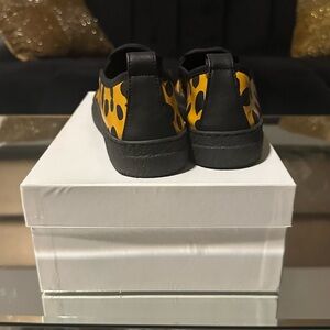 Stella McCartney Stylish Black and Yellow Kids Shoes